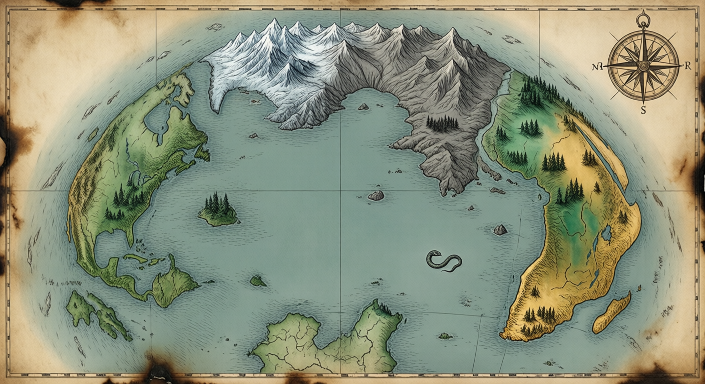 world map