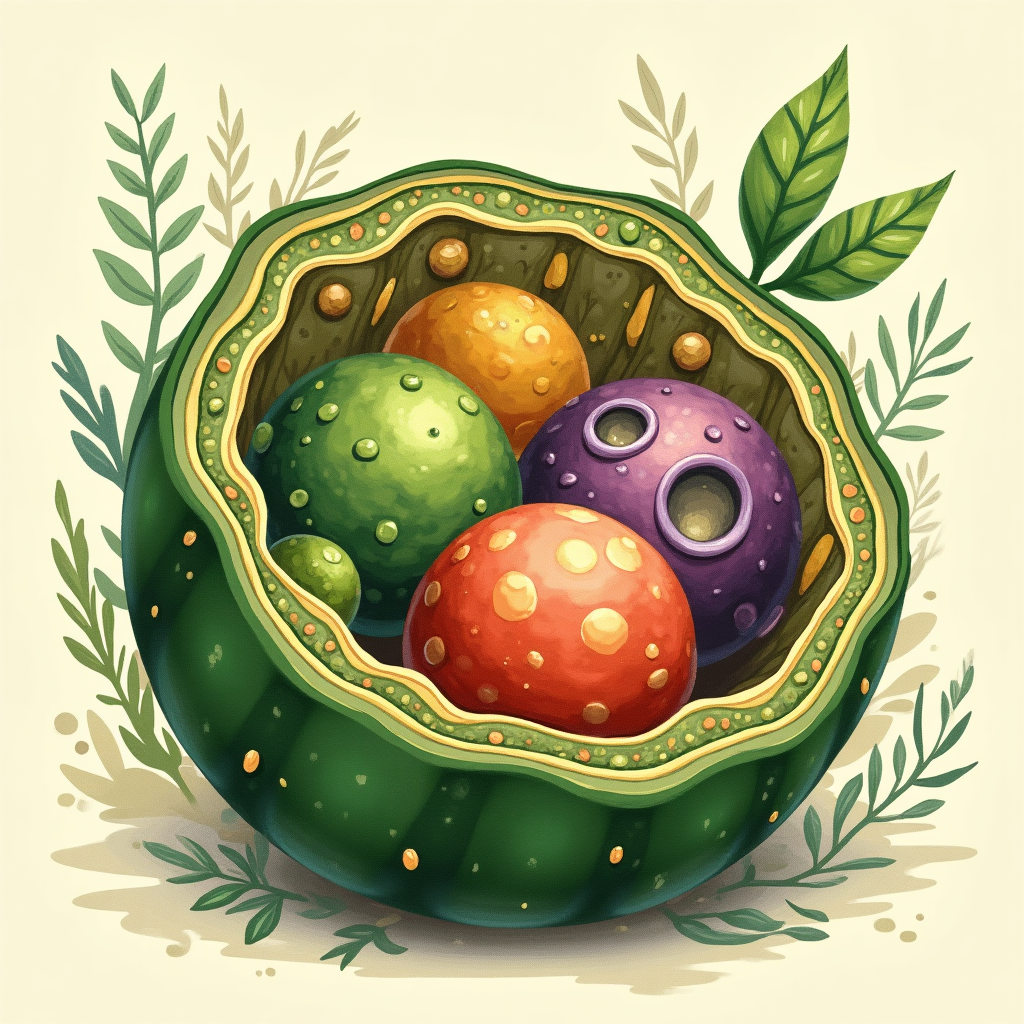 เซลล์พืชและสารเมแทบอลิซึม