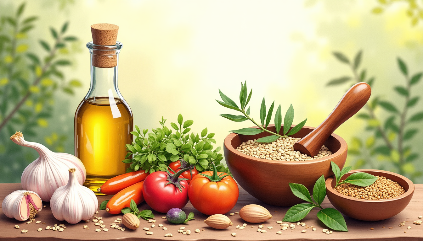 อาหารบำรุงหัวใจ — ผักผลไม้ ปลาน้ำเย็น น้ำมันมะกอก ธัญพืช