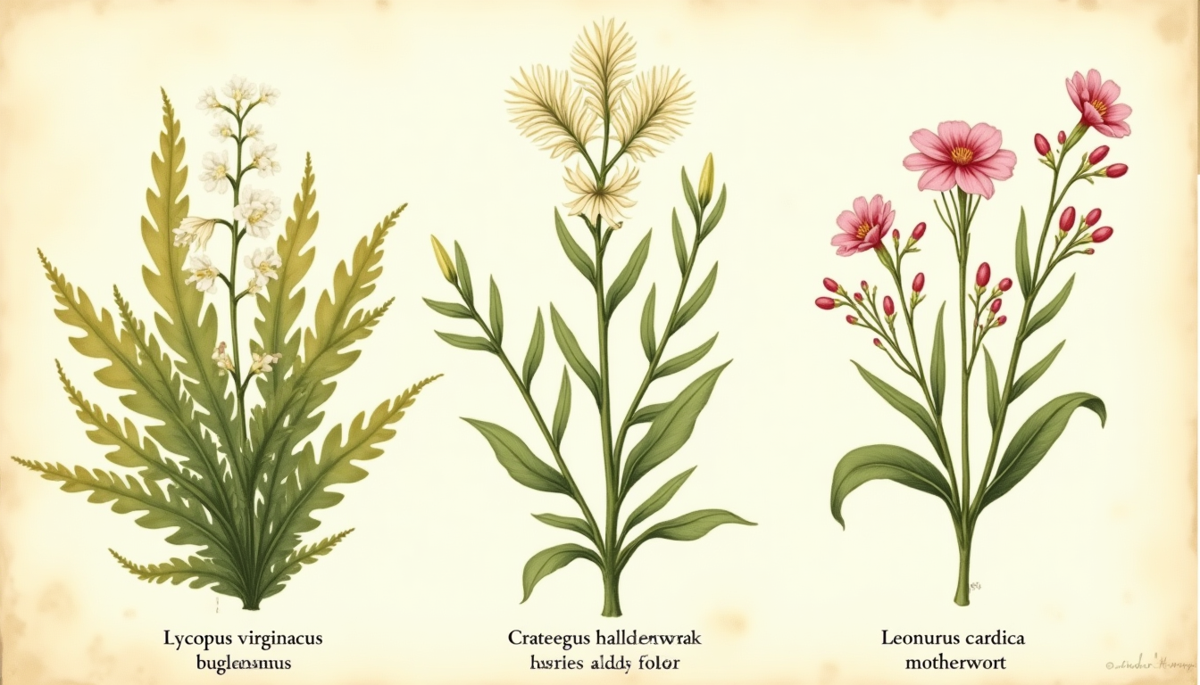 สมุนไพรสำหรับรักษาความผิดปกติของต่อมไทรอยด์