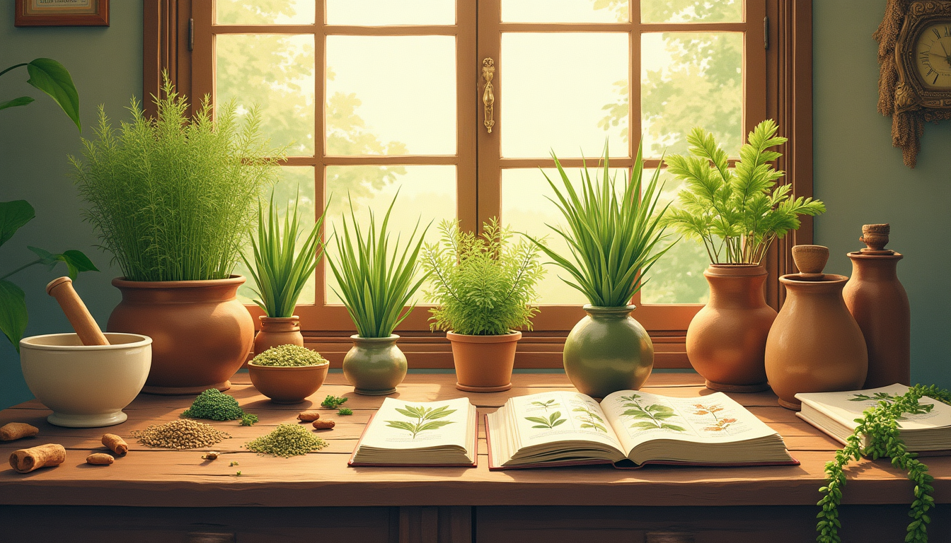 ภาพรวมสมุนไพรที่มีสรรพคุณหลากหลาย