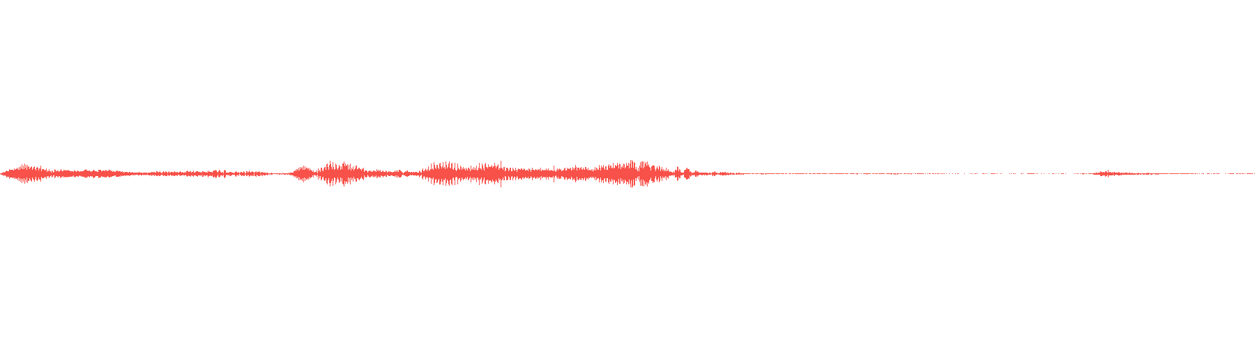 Waveform of Ning saying childhood life
