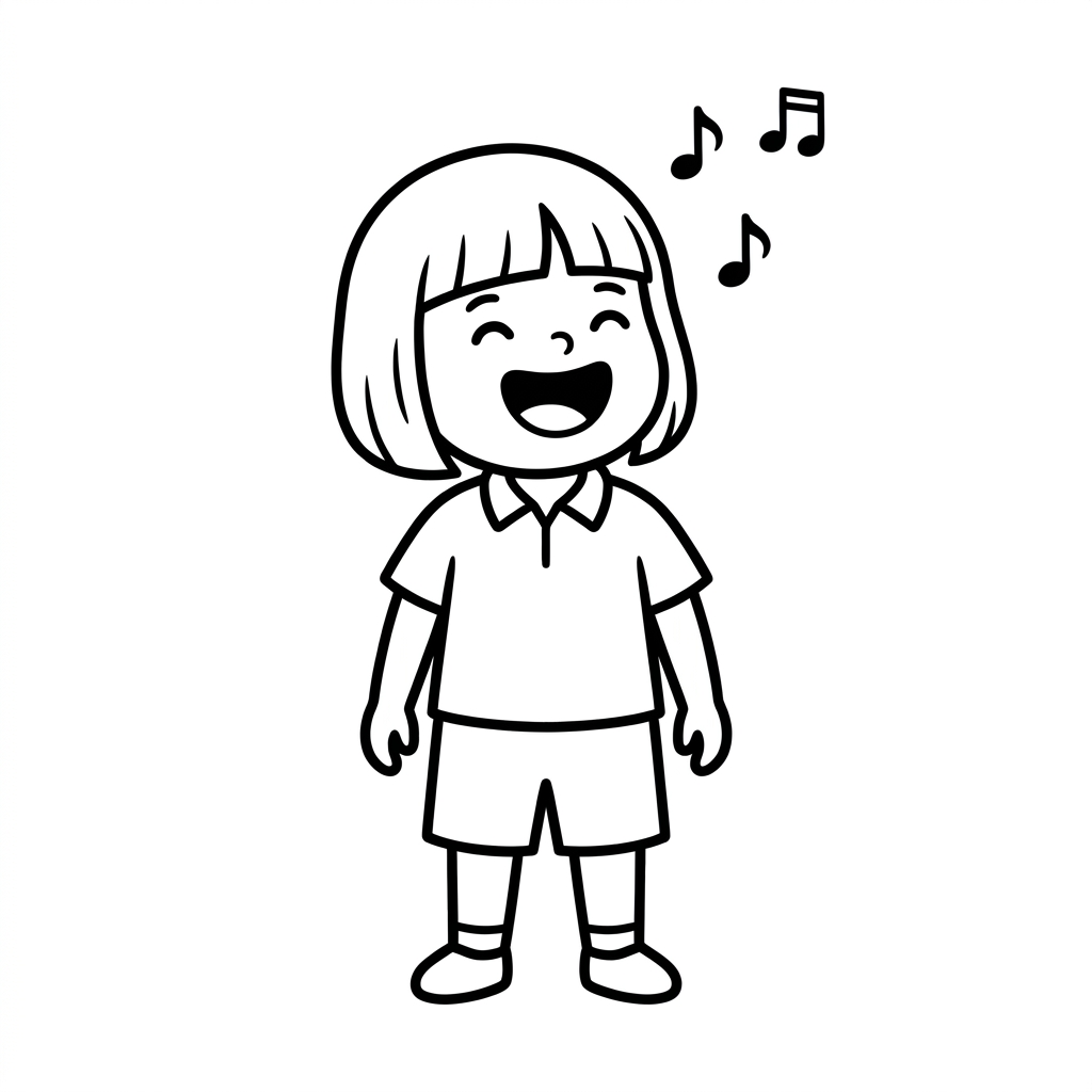 singing